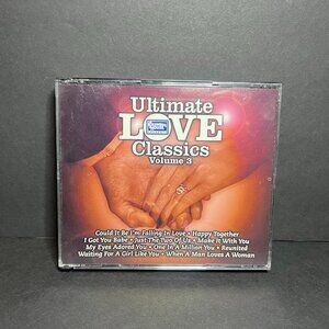 Ultimate Love Classics Vol 3 Warner Music Group 2002 Compilation 3 Disc CD Set
